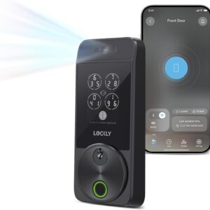Lockly Visage Zeno Smart Lock - Facial Recognition & Fingerprint Deadbolt